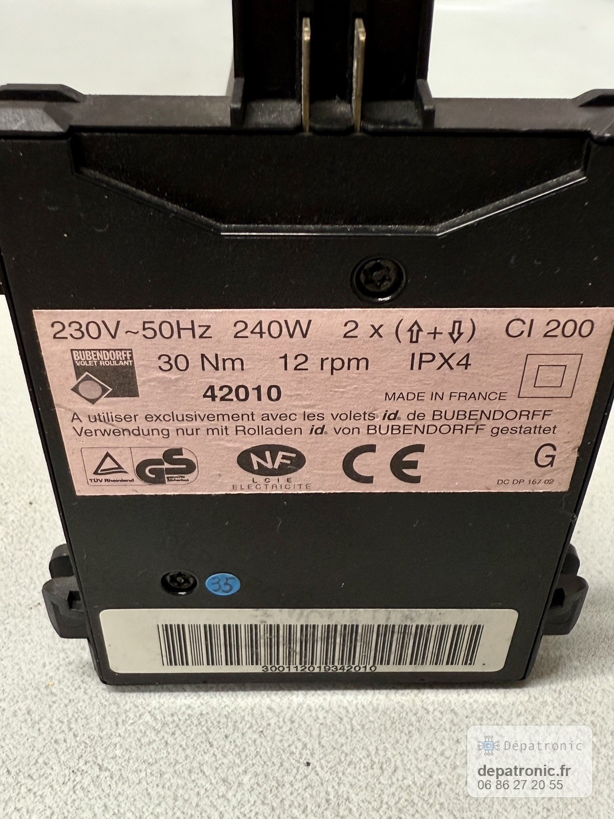 CI200 ALIADE 42010 30Nm 12RPM Telco V1 GAUCHE — photo 3